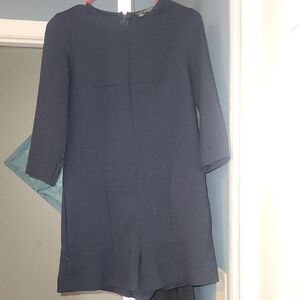 Elegant Navy Blue Dress